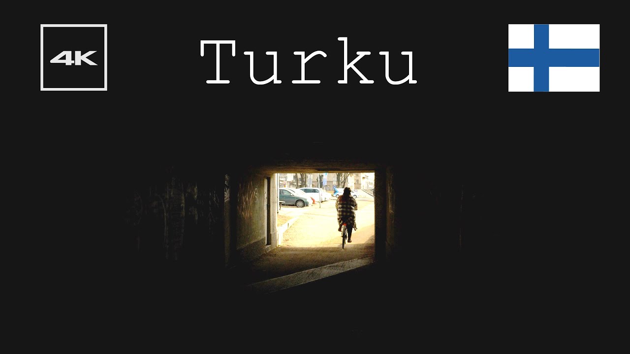 Let's visit Turku, Finland. 4k walking tour in the oldest Finnish city.