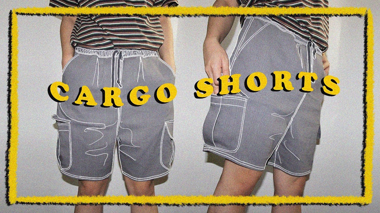 I DIY'd Cargo Shorts from Scratch! ⛱