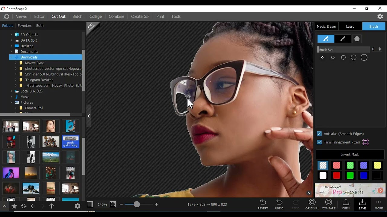 Free Image Cut Out Tool || How To Cut Photo In PhotoScape X