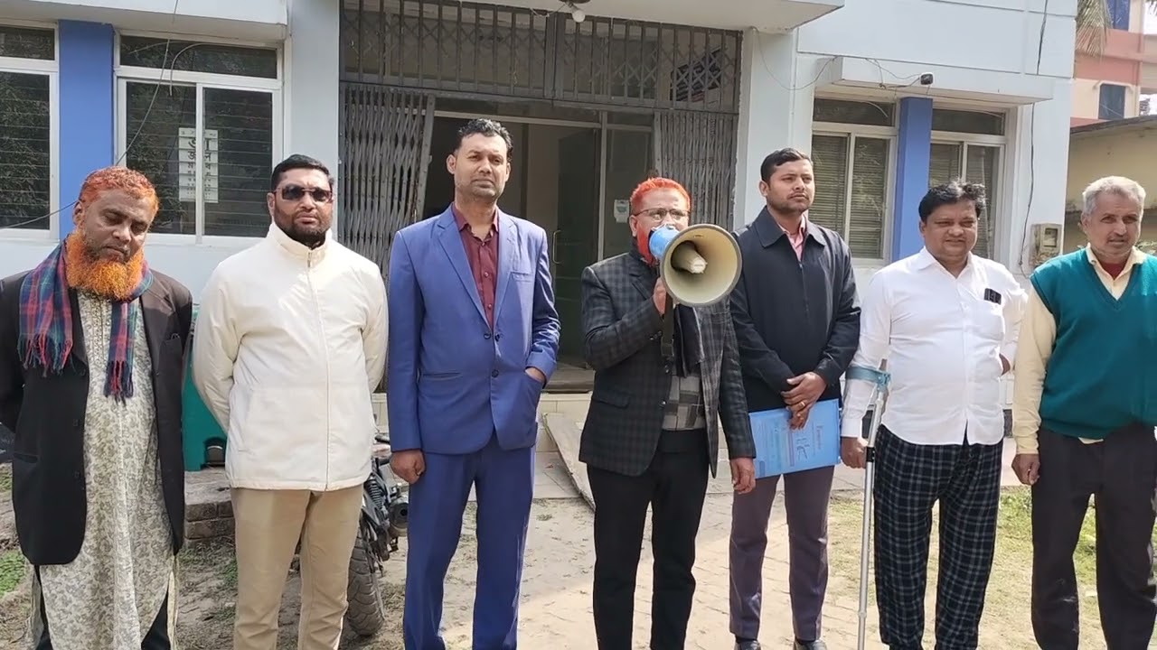 নবম জাতীয় পে-স্কেল দাবীতে০৩ দিনের ১ম দিন ২ঘন্টা কর্মবিরতিতে আমরা ভারত সীমান্তবর্তী উপজেলা থেকে বলছি.