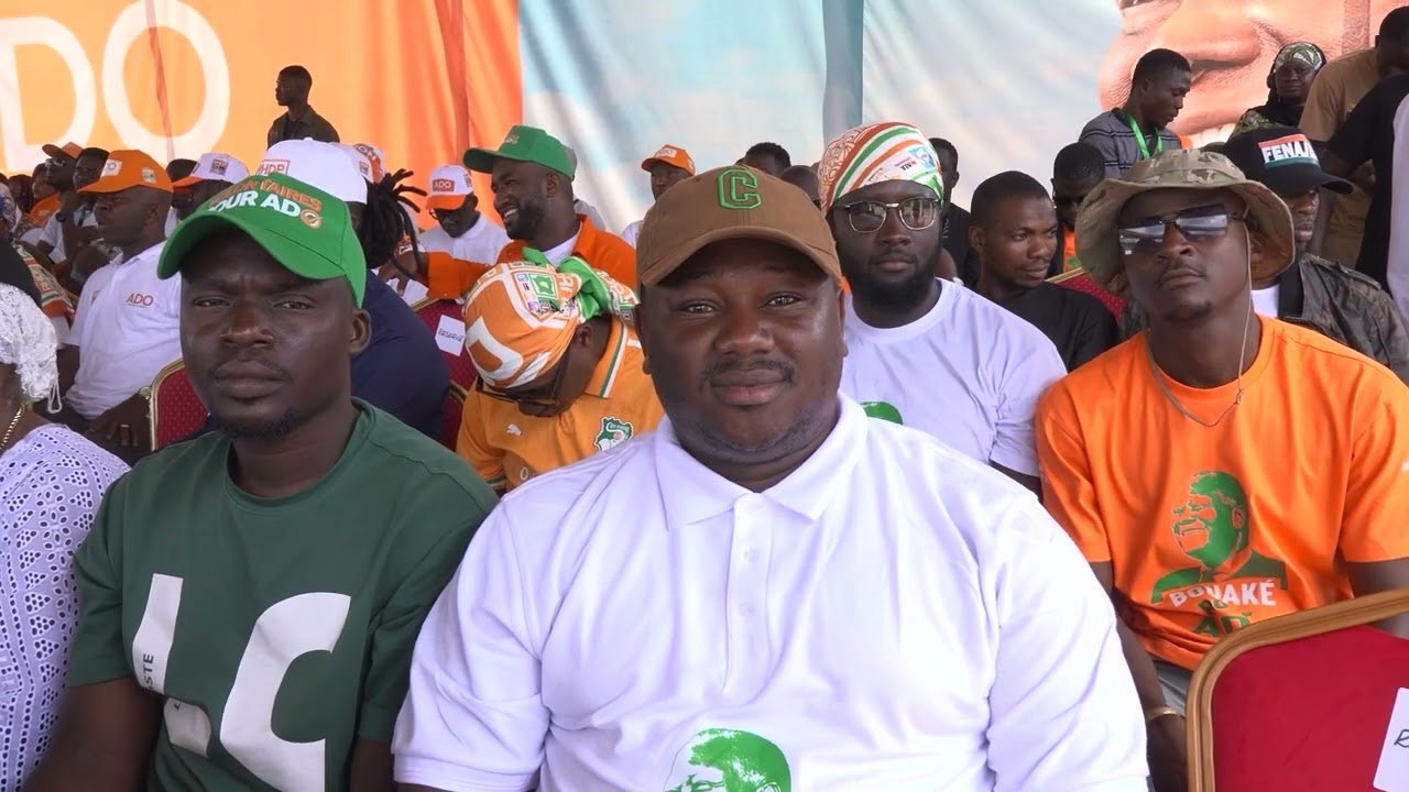 Présidentielle du 25 octobre 2025: le RHDP présente son projet de société à Bouaké