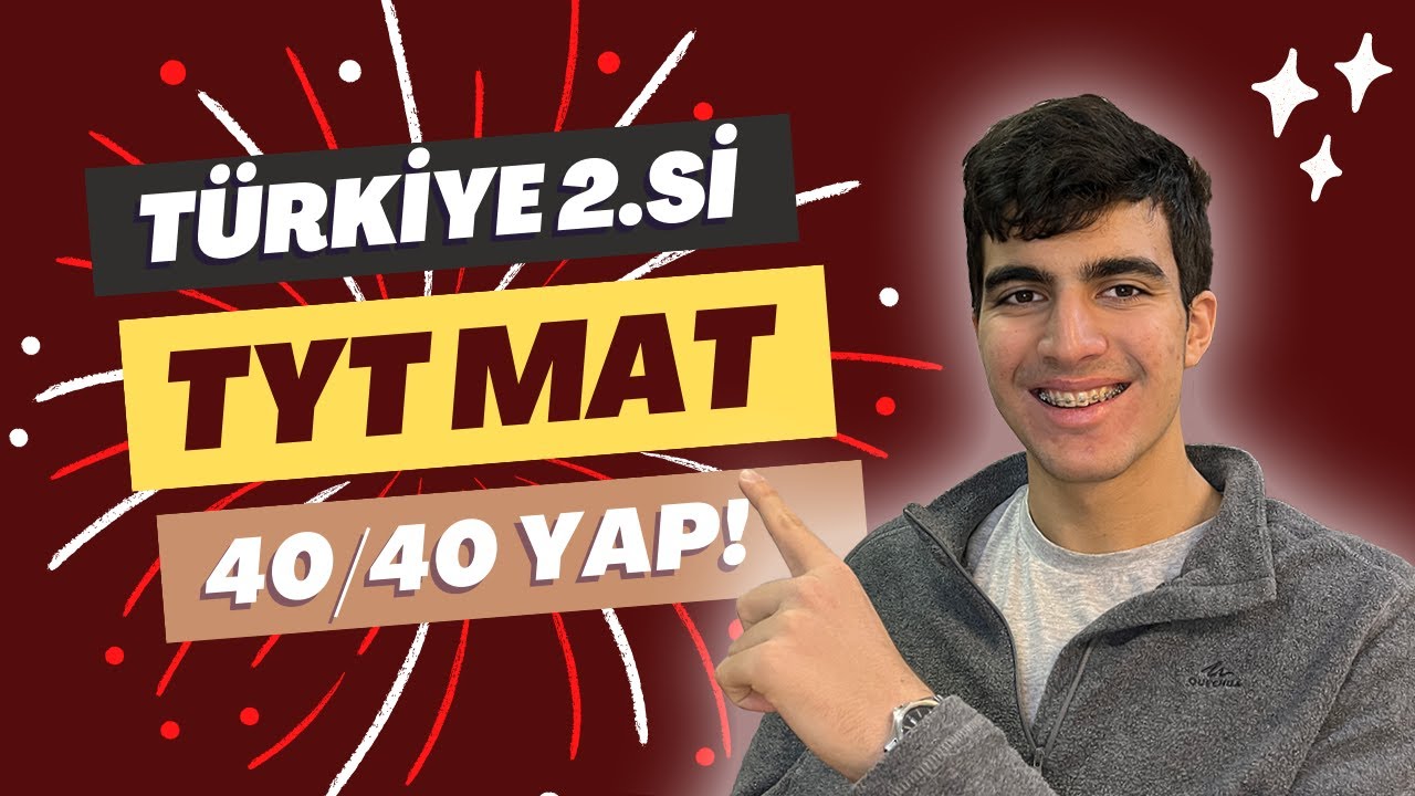TYT MATEMATİK NETLERE GÖRE NASIL ÇALIŞILMALI? | METEHAN ULUSOY