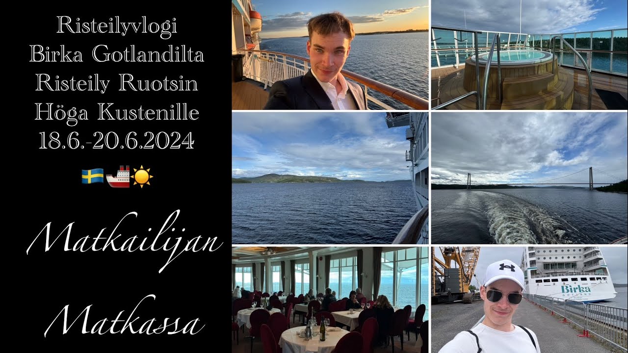 Risteily Birka Gotlandilla Ruotsin Höga Kustenille