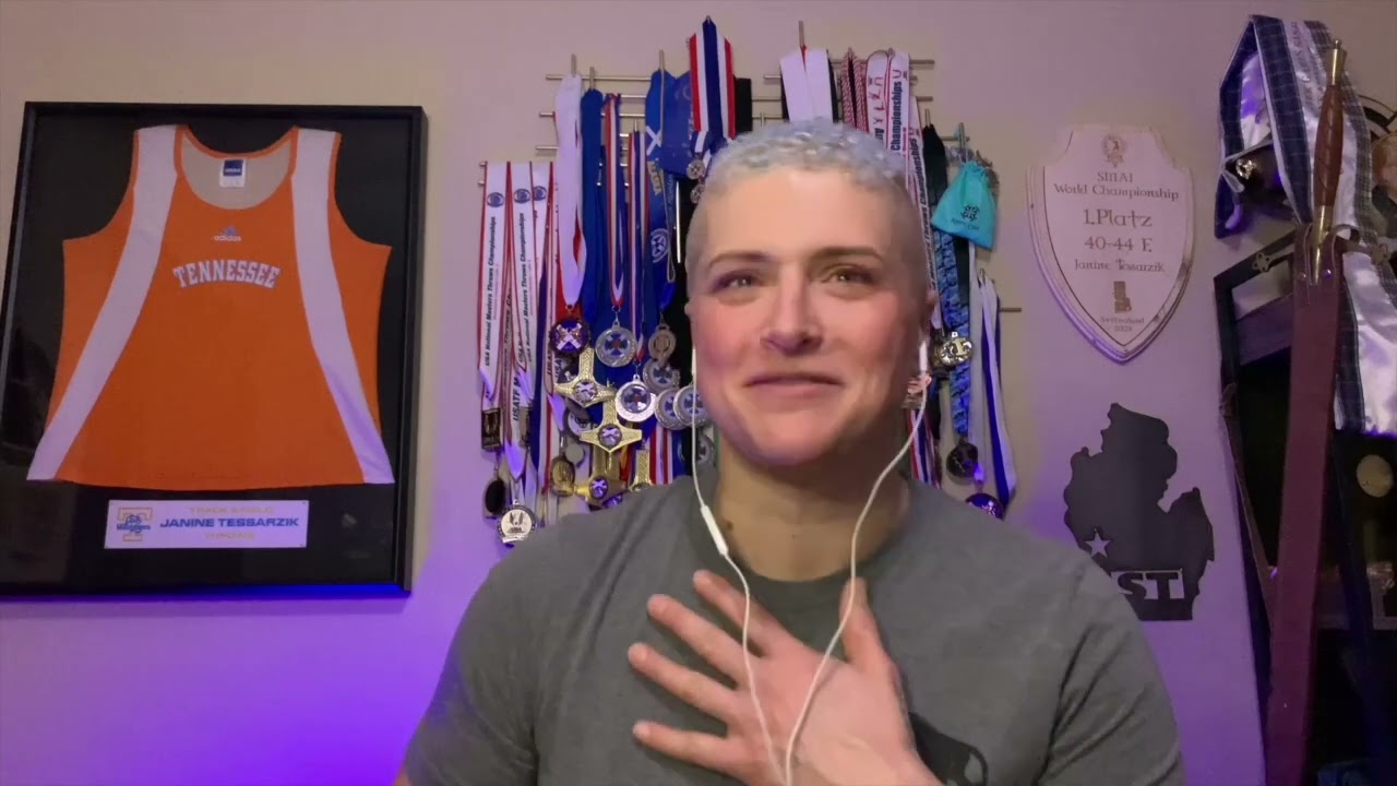 Clan Campbell's Highland Games World Champion Athlete Janine Tessarzik on BBC Radio Scotland