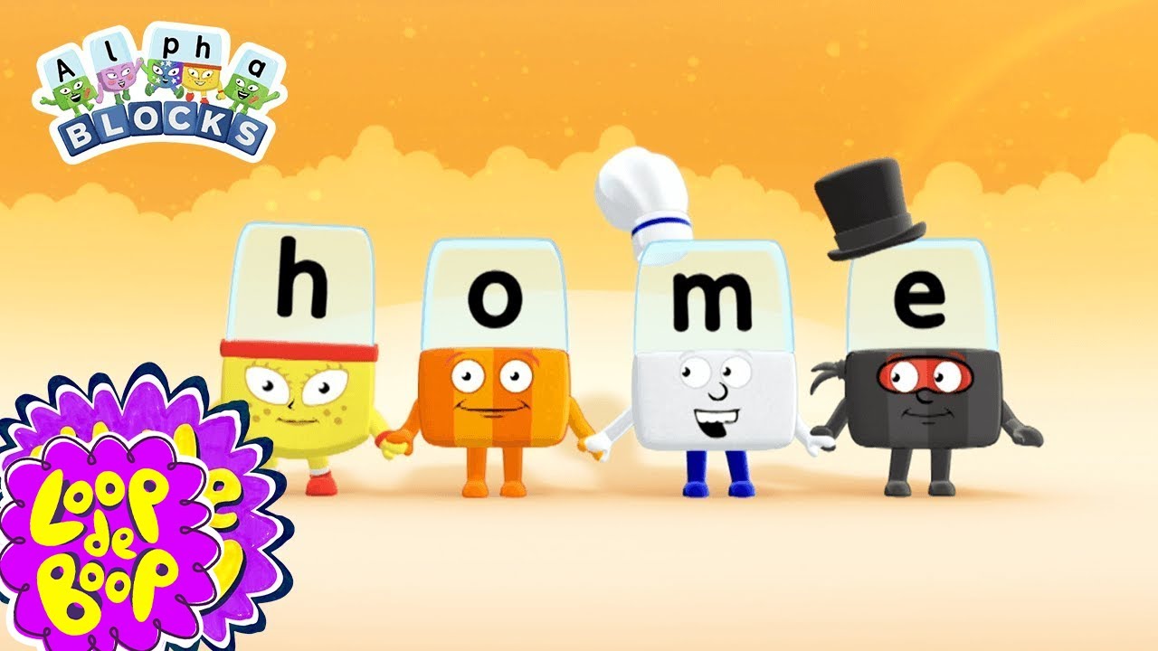 Home 🏡 | Animation for Kids | @Alphablocks