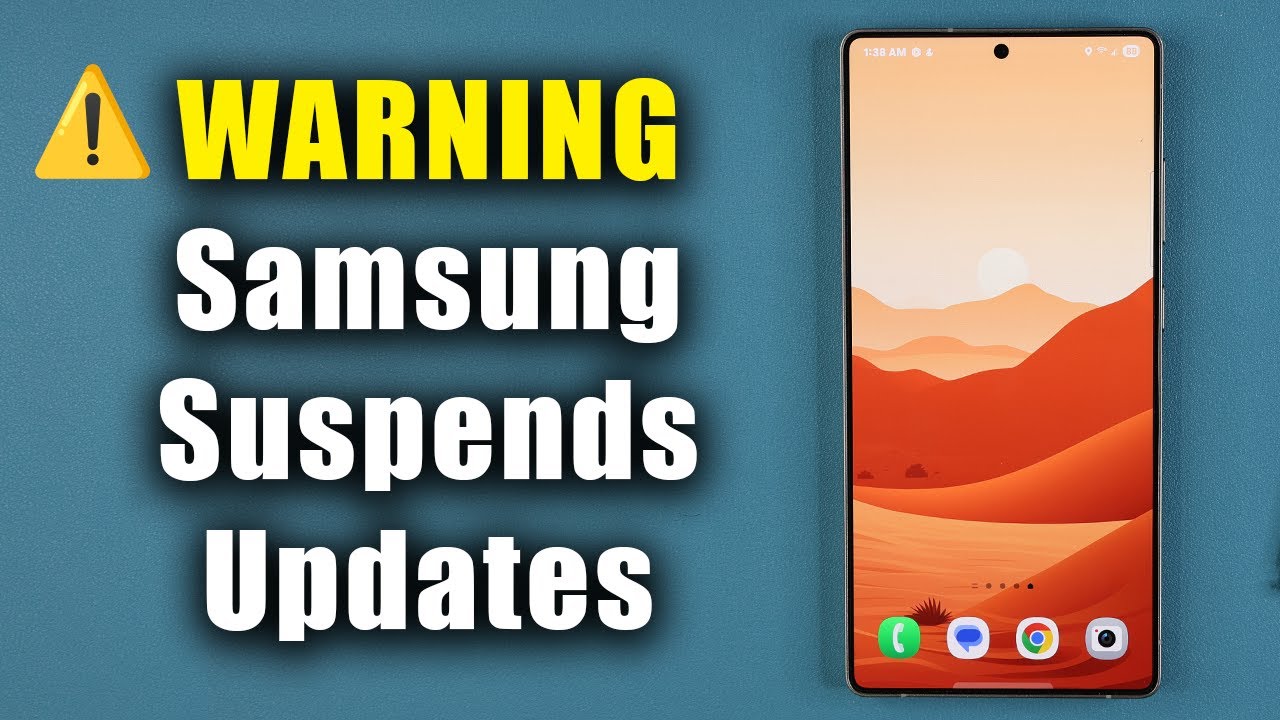 ⚠️ ВНИМАНИЕ! Обновления для телефонов Samsung приостановлены — что вам нужно знать