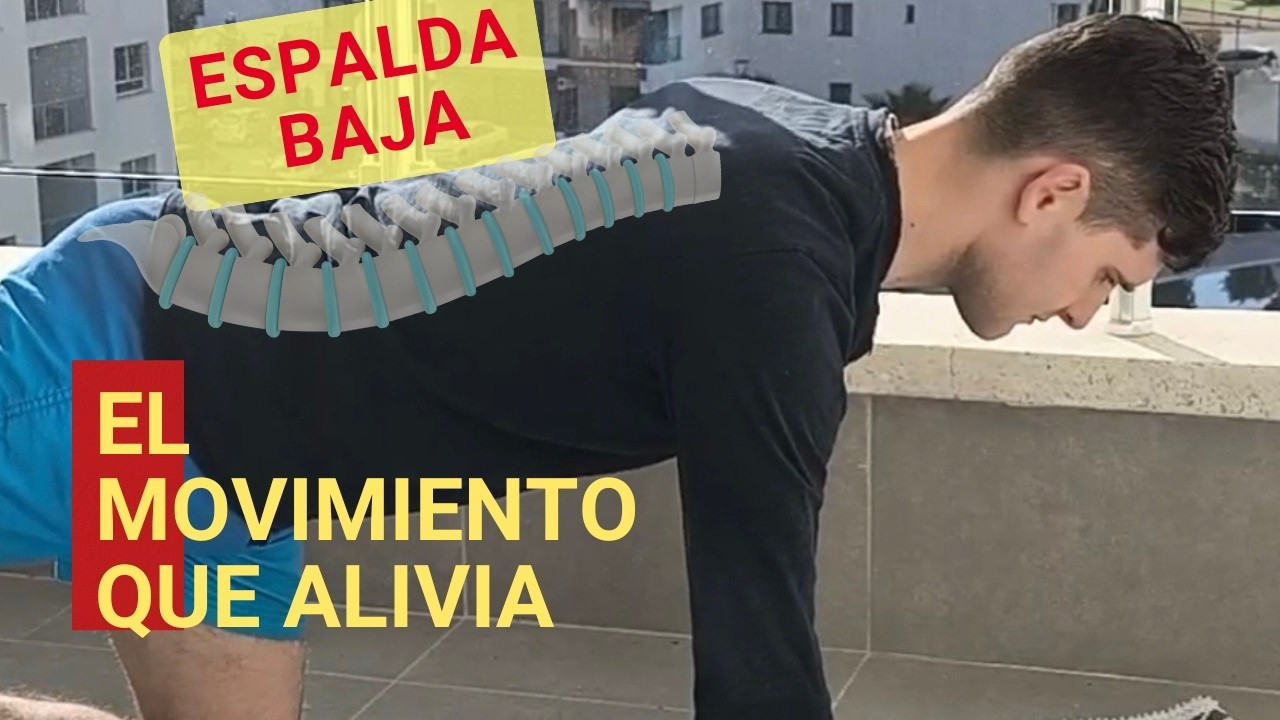 Movilidad Lumbar + Glúteos Fuertes | El Movimiento Que Alivia