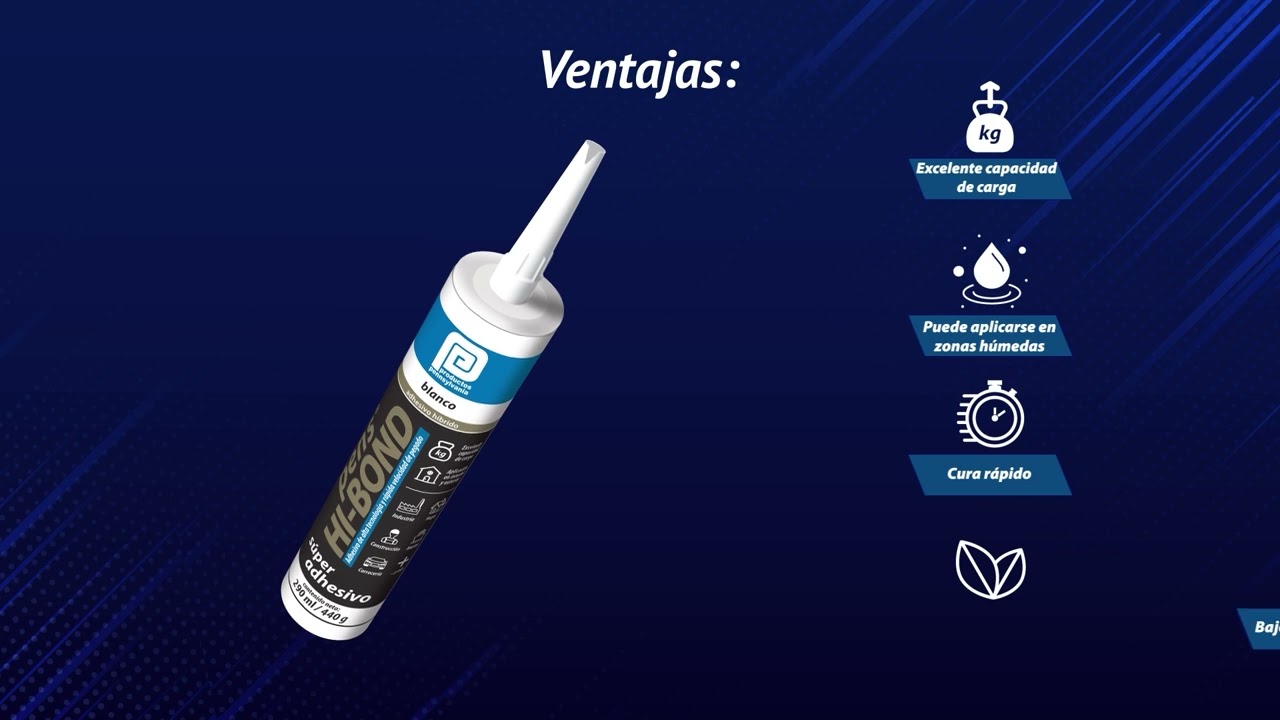 Adhesivo Híbrido de Alta Resistencia | pens® HI-BOND – Pega madera, loseta, porcelanato y más.