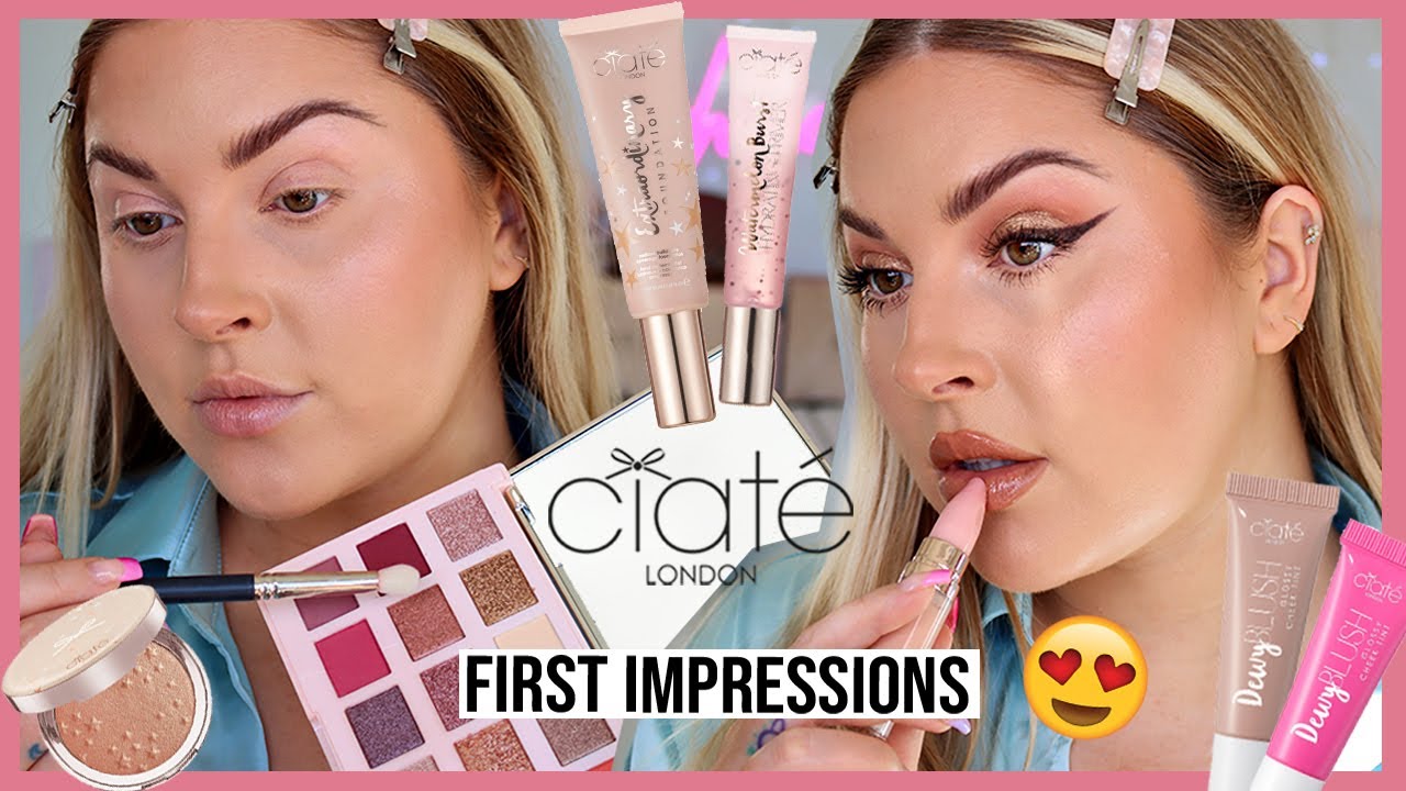 full face of CIATE?! 🤔 best packaging ever but the quality....??