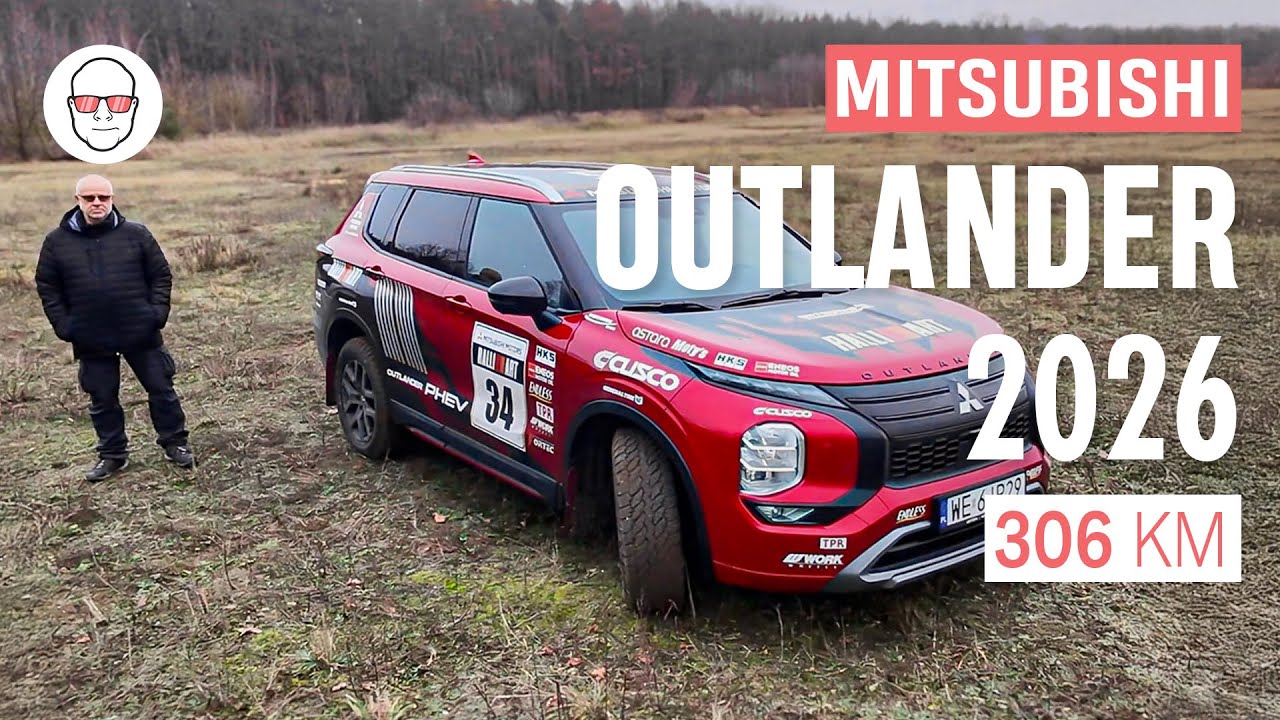 Mitsubishi Outlander PHEV 2026 Ralliart test PL Pertyn Ględzi
