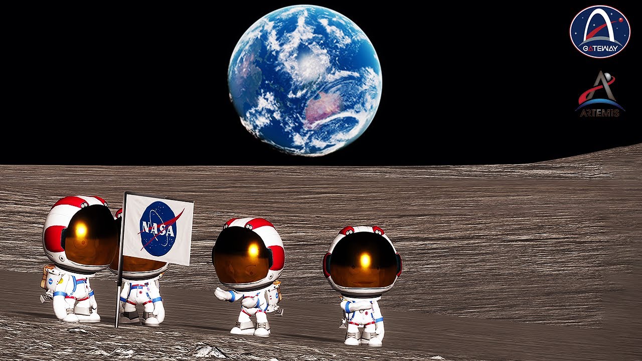 KSP RSS: Landing on the Moon with Realistic Gravity (Principia) - Part II