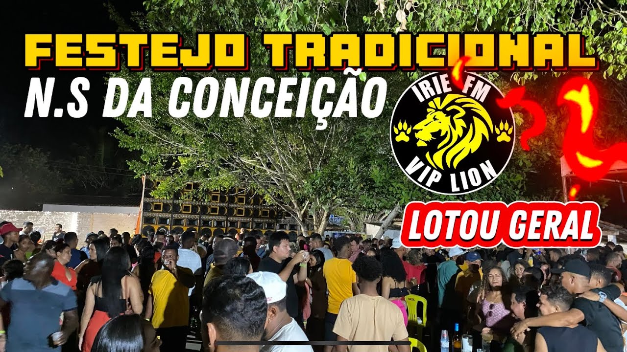 Povão! No Festejo Tradicional, de Nossa Senhora da Conceição em Belas Águas, São Bento