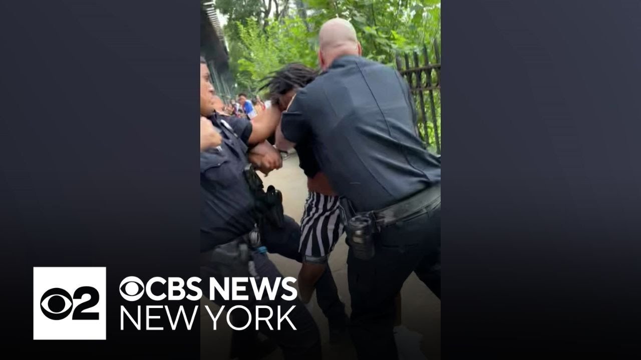 Video shows NYPD officers repeatedly punching man at Dominican Day Parade