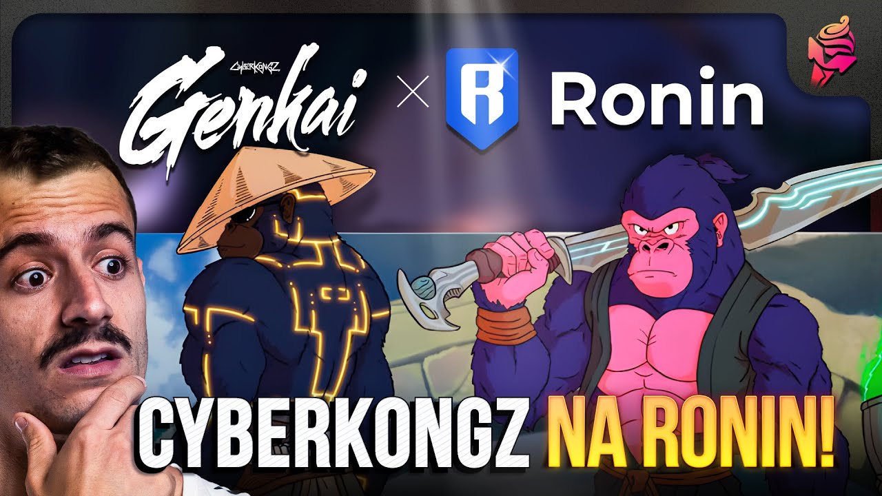 CYBERKONGZ Chegam &agrave; Ronin! Gigantes da WEB3 JUNTOS🚀🦍