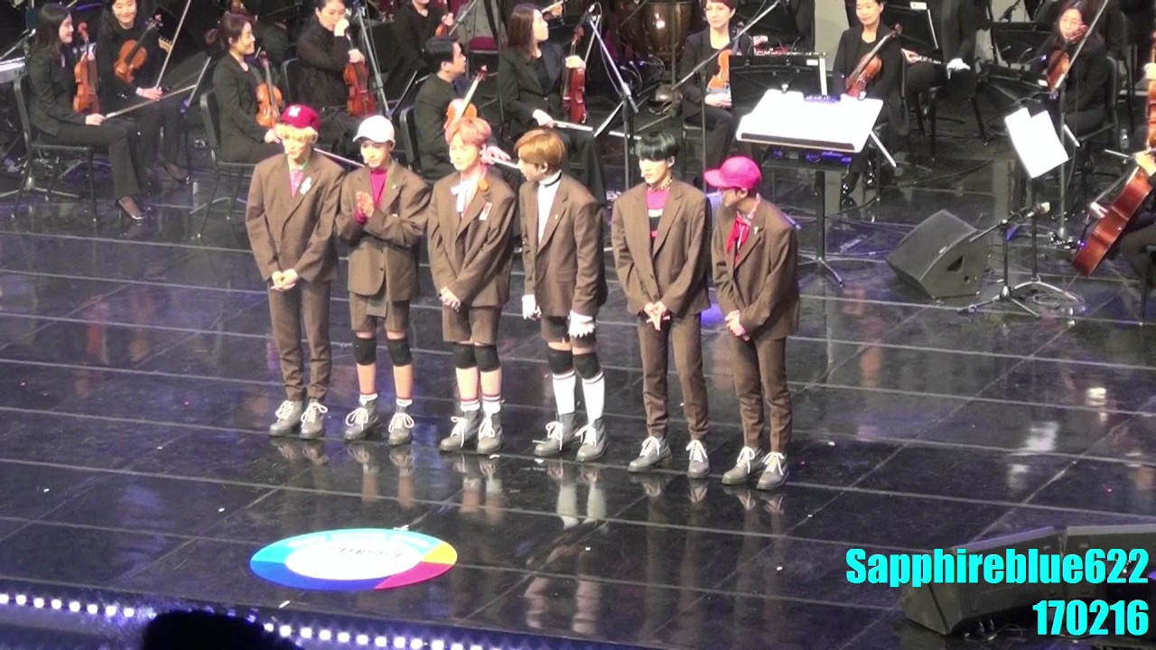 [FANCAM]NCT DREAM 170216  The 4th EDAILY Culture Awards