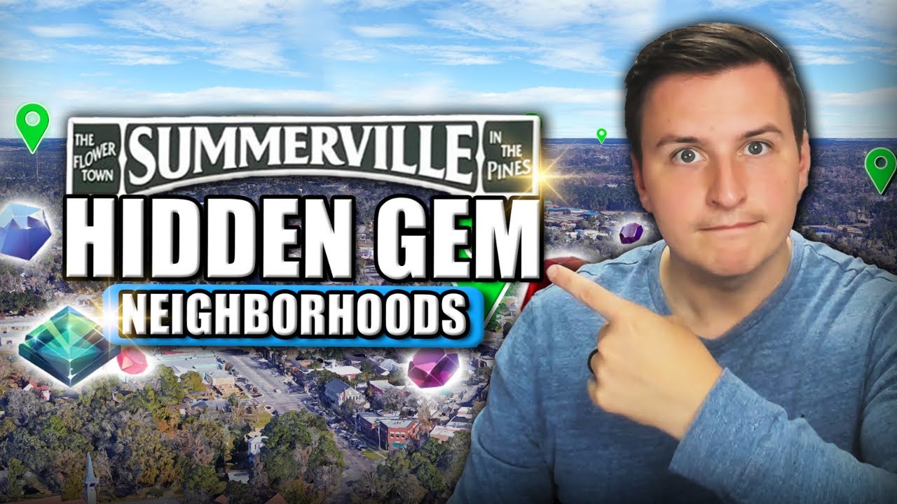 Top 5 Hidden Gem Neighborhoods in Summerville, SC!!