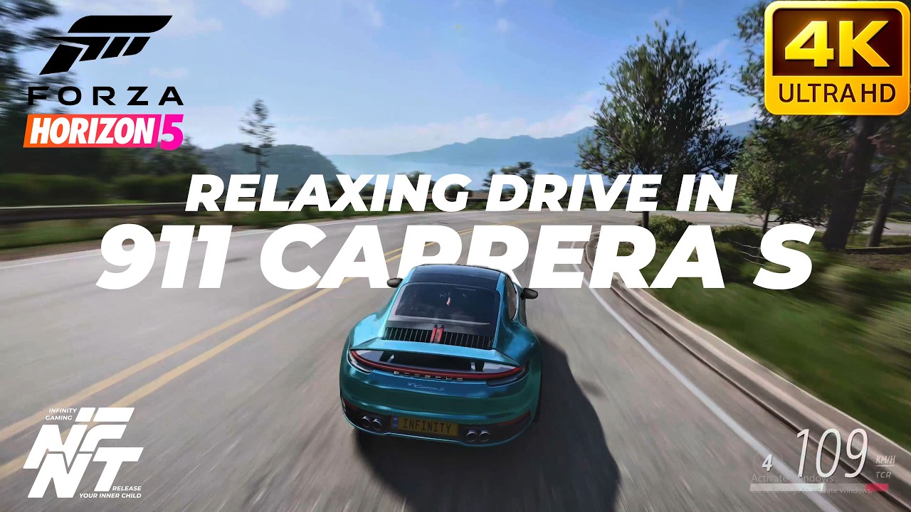 Realistic Drive in Porsche 911 Carrera S | Forza Horizon 5 Immersive POV