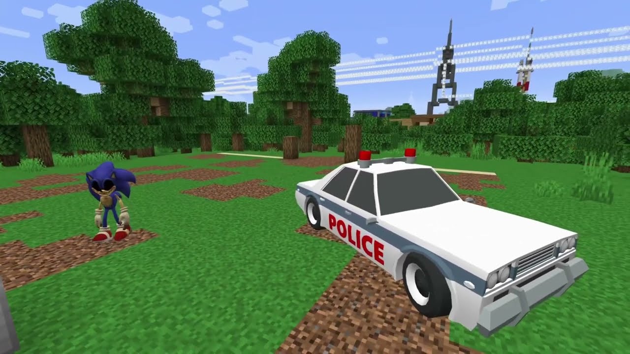 JJ and Mikey Family Call from SONIC in Minecraft ?!