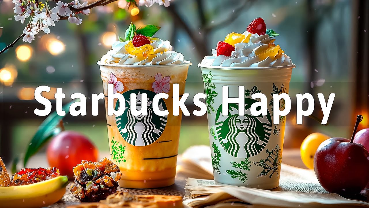 Happy Spring Morning Starbucks Coffee Jazz ☕ Sweet Bossa Nova Music to Brighten Energy
