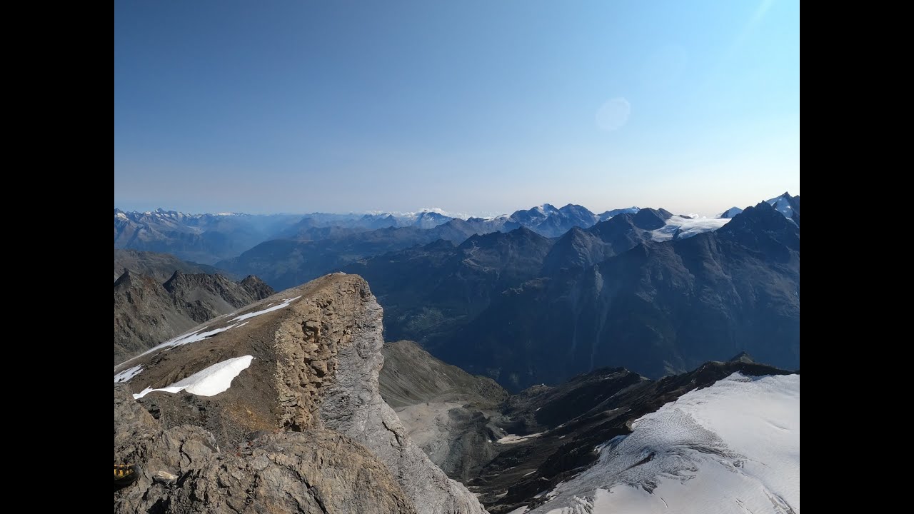 Üssers Barrhorn 3610m (Switzerland) - Highest hiking trail of Europe