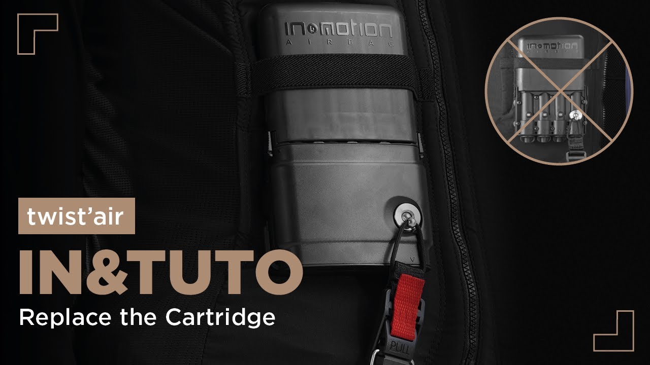 In&tuto Horse riding - Setting up of a new recharge for the Twist'Air Horse Pilot airbag vest
