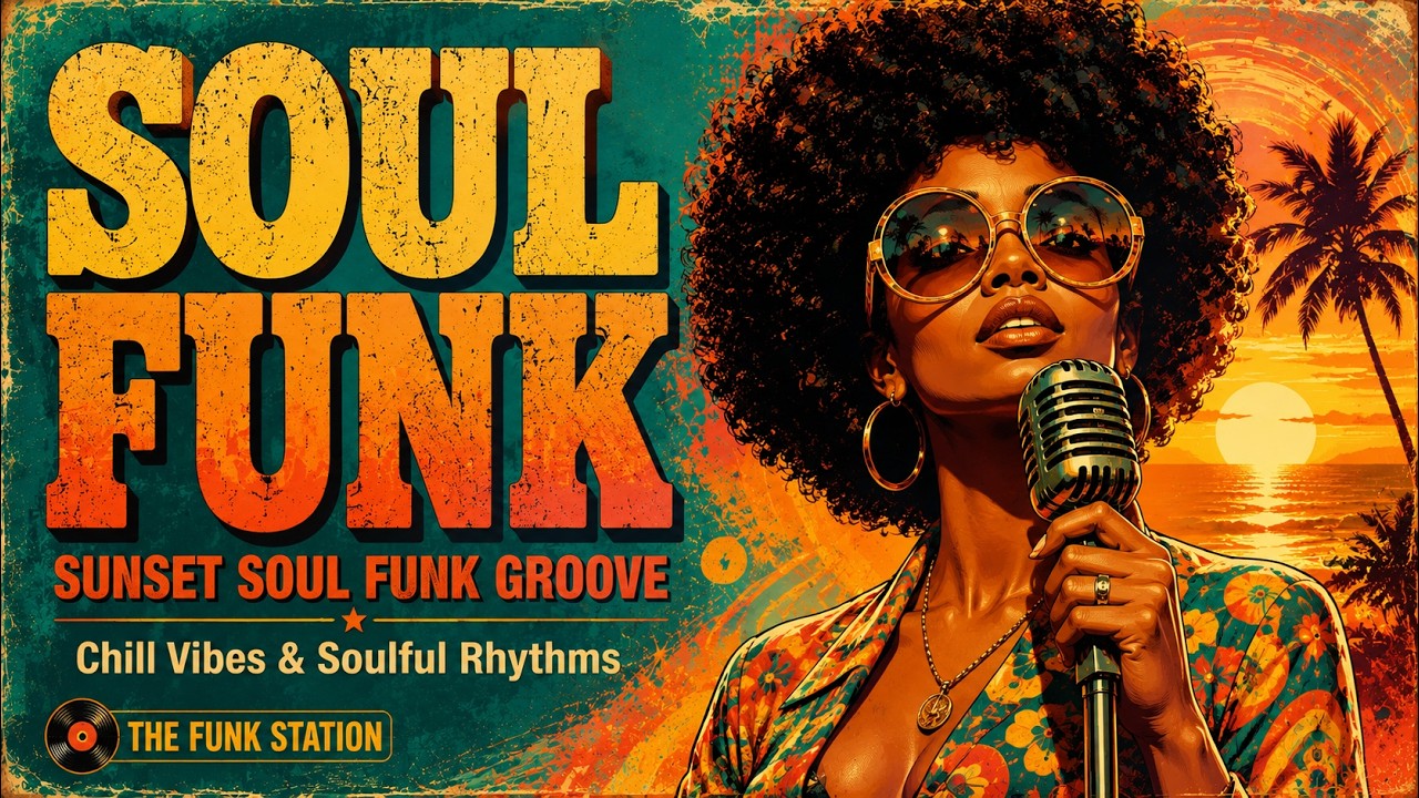 Sunset Soul Funk Groove | Chill Vibes & Soulful Rhythms