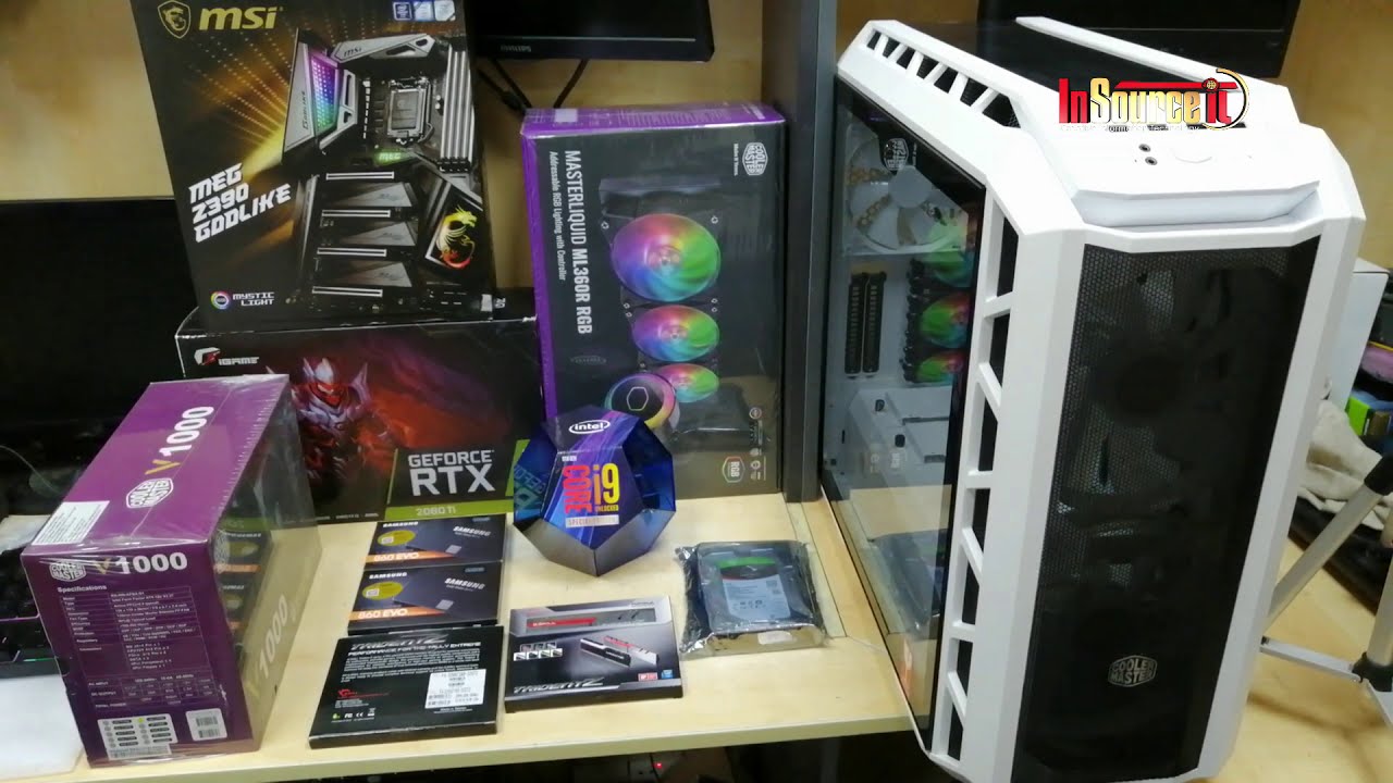 Gaming Build with MSI MEG Z390 GODLIKE & Intel Core i9 9900KS  Build | Insource IT
