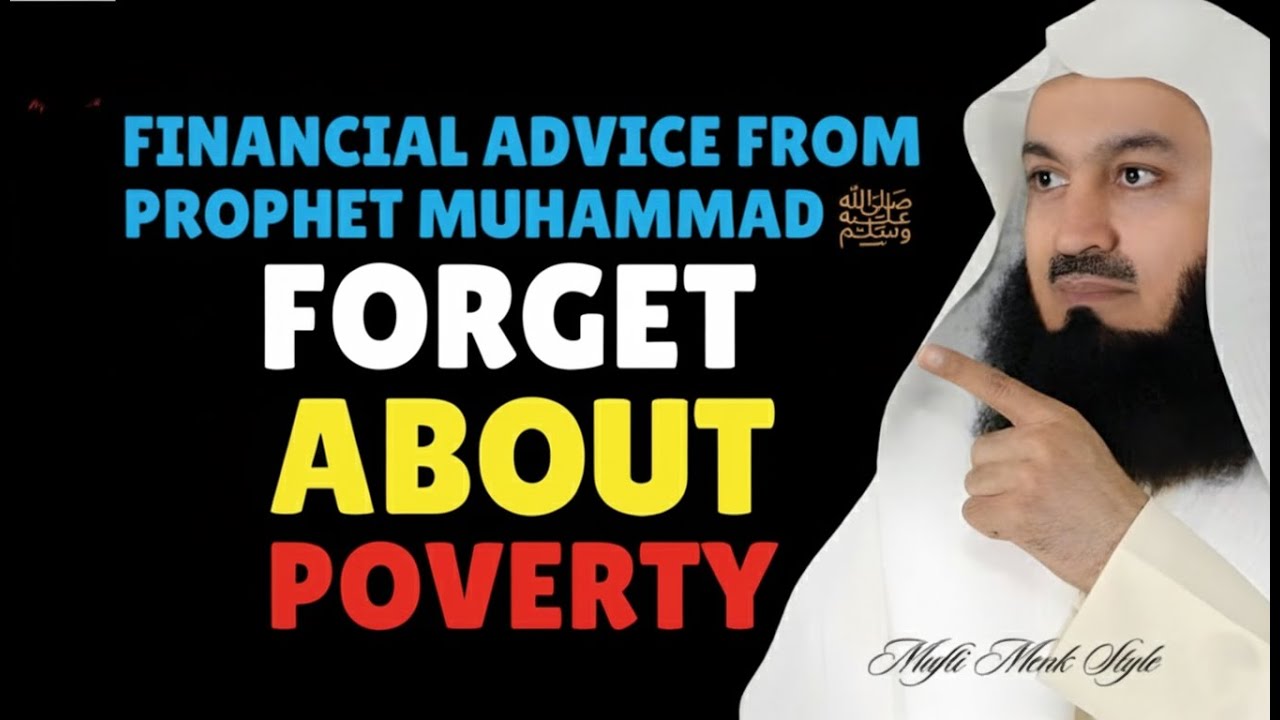 What Islam Teaches About Money, Rizq & Success | Islamic Financial Reminder by Mufti Menk