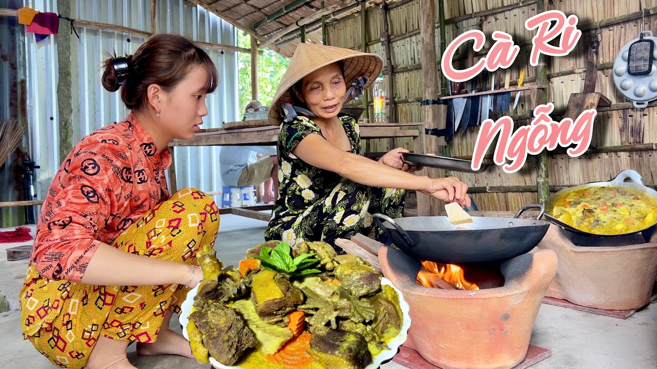 Thấy Con Dâu Gầy Mẹ Chồng Nấu Cà Ri Ngỗng Tẩm Bổ - Goose And Duck Curry Dipped In Bread | KBMQ T124