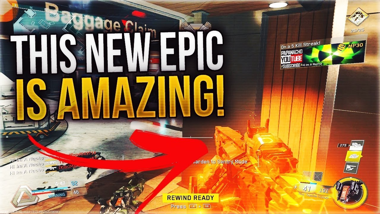 *NEW* EPIC TITAN EXPANSE: FASTEST SHOOTING LIGHT MACHINE GUN in INFINITE WARFARE!? (NEW EPICS)