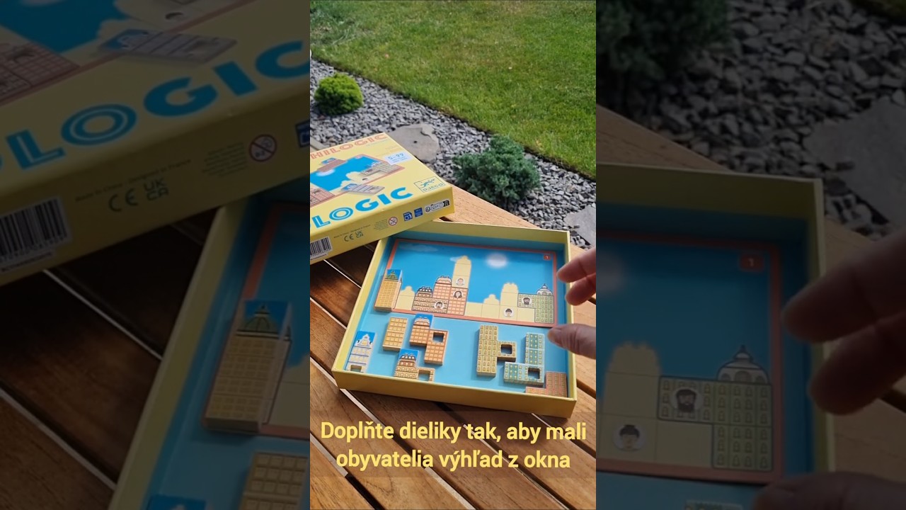 Logická hra - hlavolam Djeco Sologic Archilogic 5+