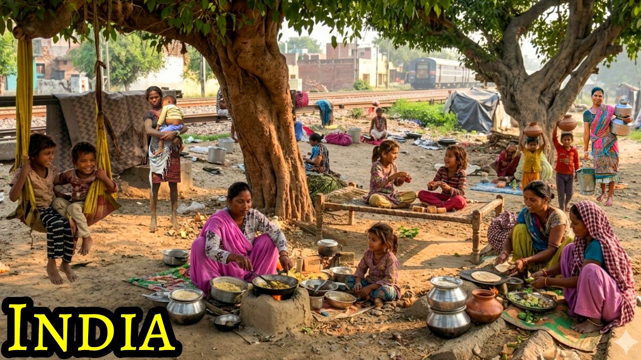 🇮🇳Actually the life of village people in India. How do village people buy vegetables from the market