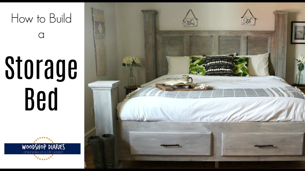 How to Build a DIY Storage Bed