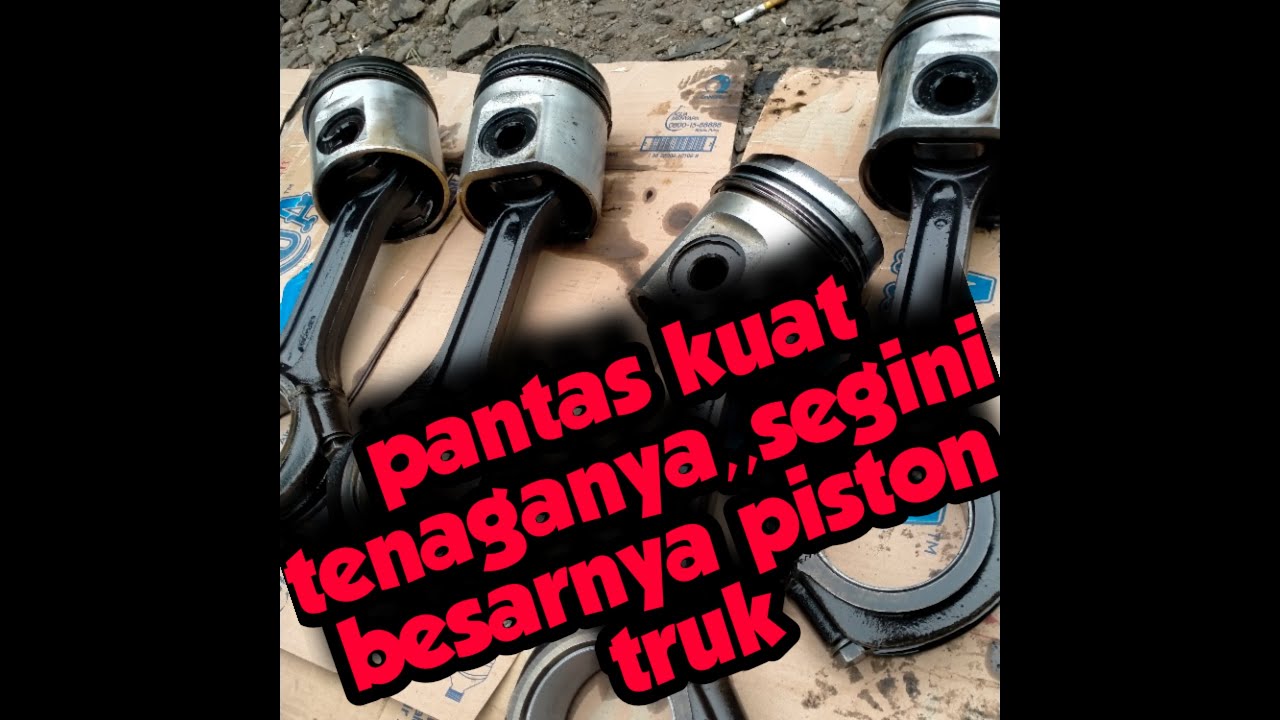Ngga nyangka ternyata pistonnya: Bongkar mesin truk VOLVO FL10