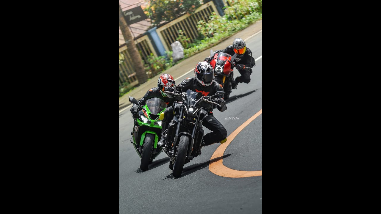 Triumph Chasing CBR1000RR | MT09 | R7 | ZX6R