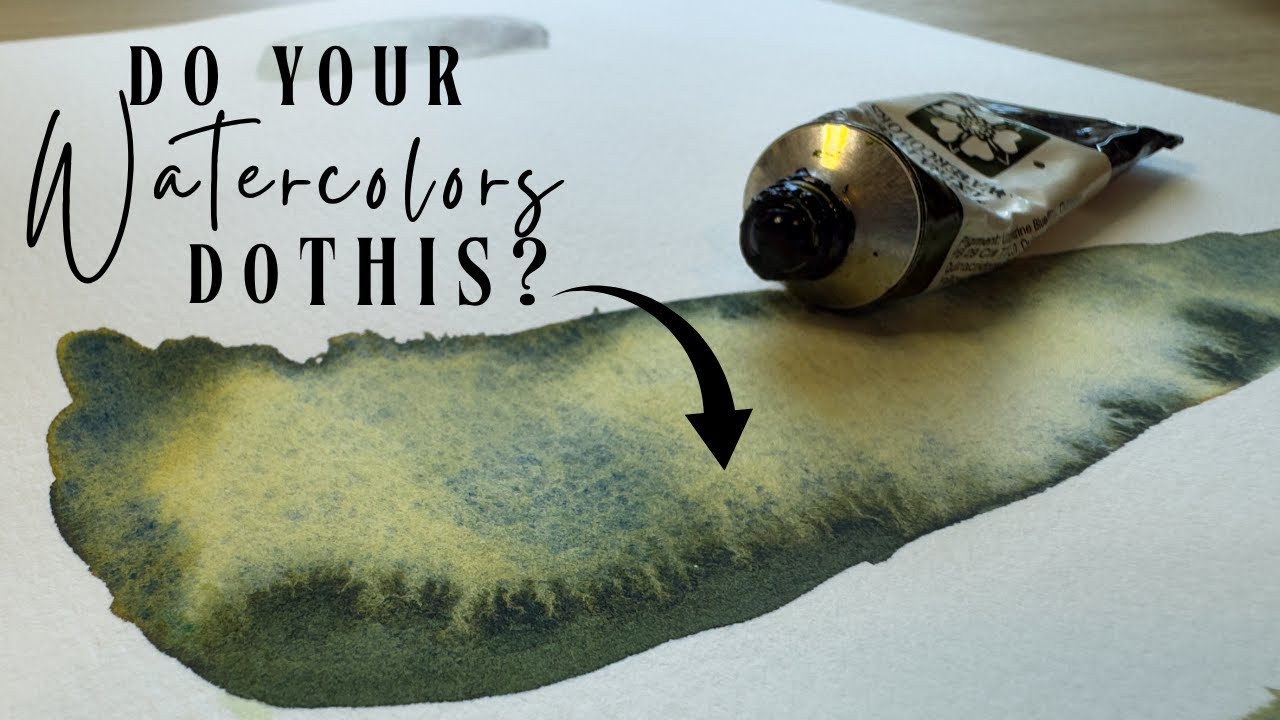 Granulating Watercolors Explained: What They Are & Why Artists Love Them | Beginner Watercolor Tips