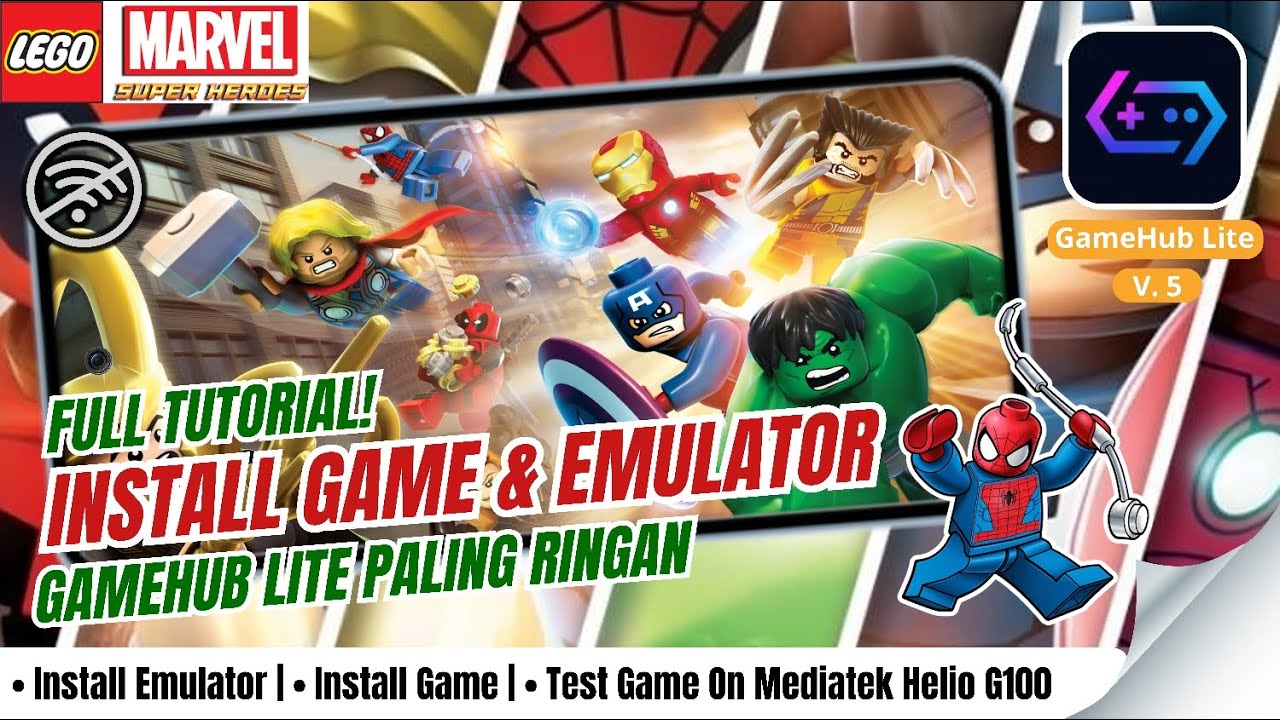 CARA PASANG DAN MAIN DI EMULATOR GAMEHUB LITE