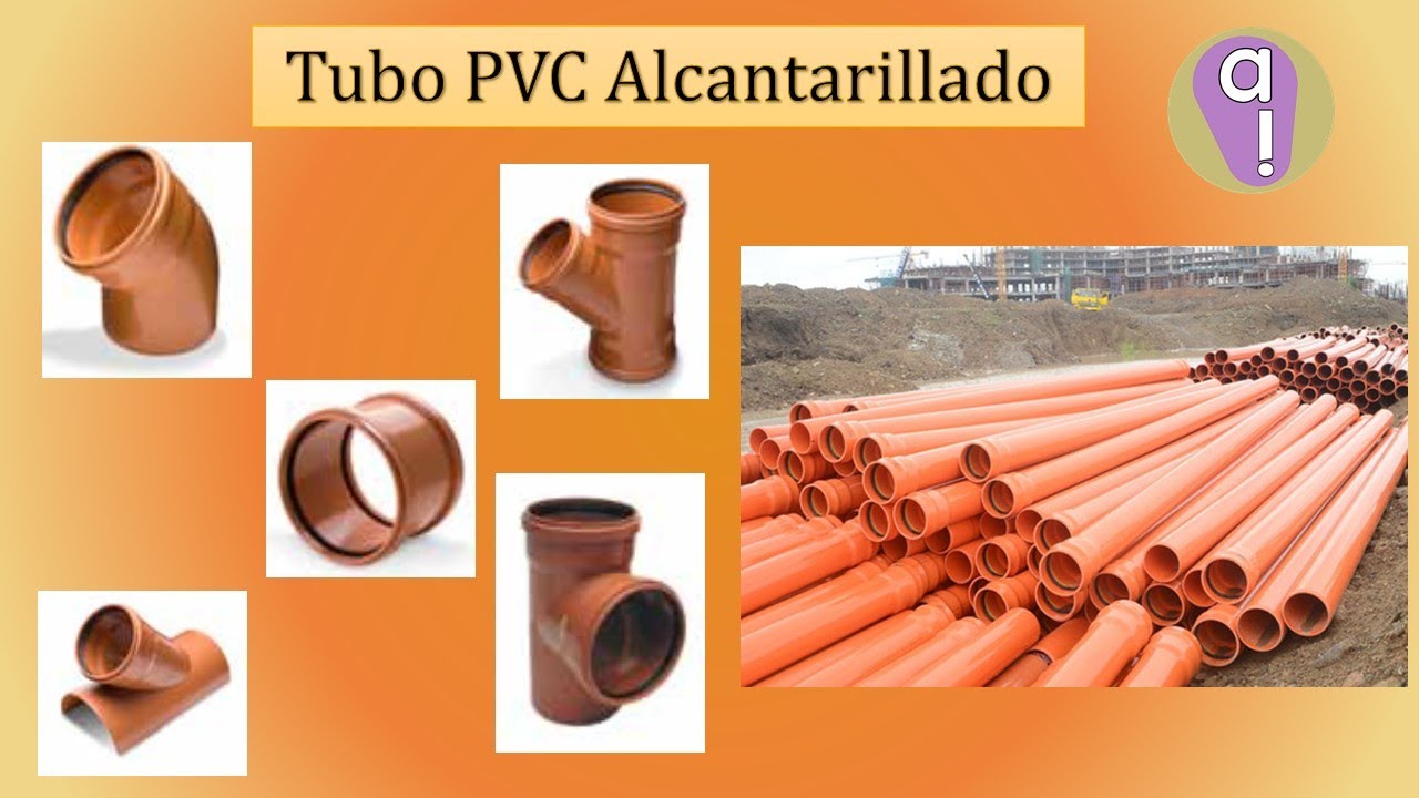 Tubo y conexiones de PVC Alcantarillado (para drenaje)