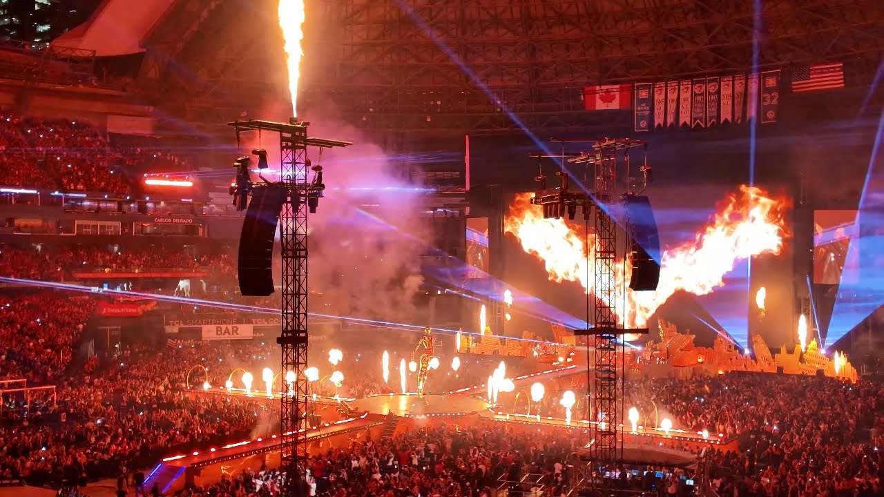 The Weeknd Show 4K, Rogers Centre (Skydome) Toronto - July 28th (Night 2)