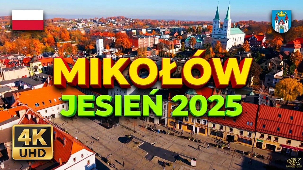 Mikoł&oacute;w 🇵🇱Jesienne Barwy 2025.r Dji Mini 5 Pro  4K UHD