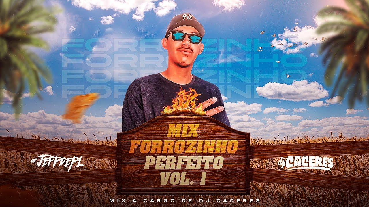 Mix Forrozinho Perfeito Vol. 1 | DJ Caceres | DJ JeffdePL | Tipo Tazmania, Desenrola Bate Joga