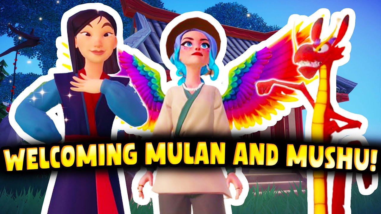 Disney Dreamlight Valley. Mulan and Mushu Final Quests! This is My New Favorite Realm!