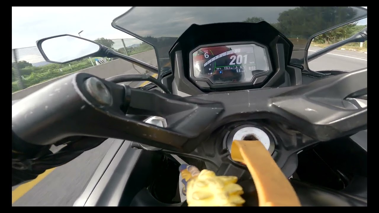 TOP SPEED GPS KAWASAKI NINJA 650 (IDA)