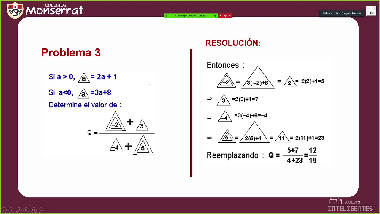 Operadores Matemáticos (Aptitud Matemática - 5to año de secundaria)