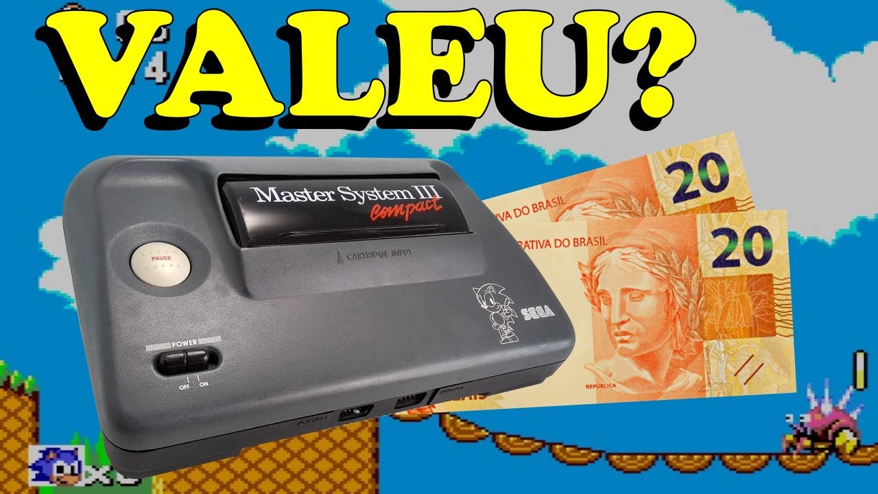 MASTER SYSTEM 3 BARATINHO CHEIO DE FITA ISOLANTE - SERÁ QUE DEU BOM?