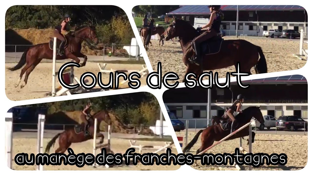 [Cours de saut] au Manège des Franches-Montagnes !