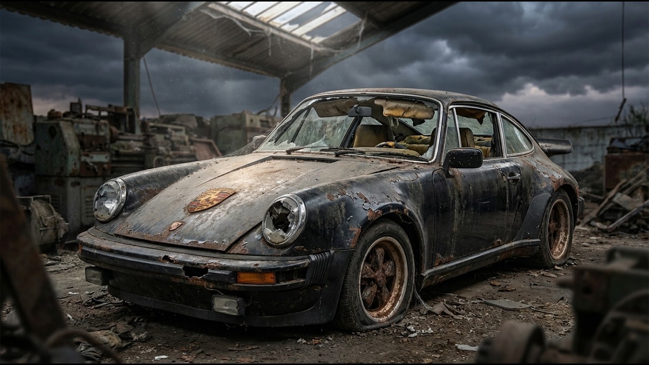 ASMR Car Restoration! Full Restoration Black Porsche 911 Carrera RS 2.7 1973