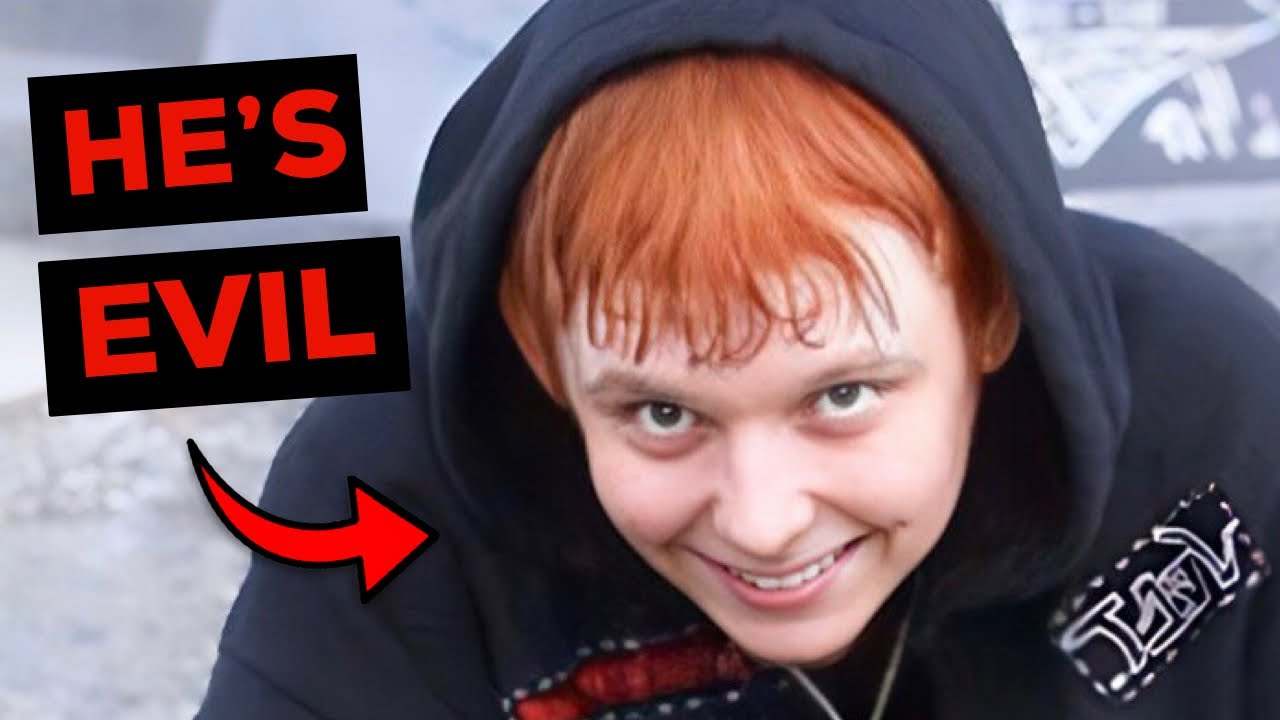 He’s a real psychopath