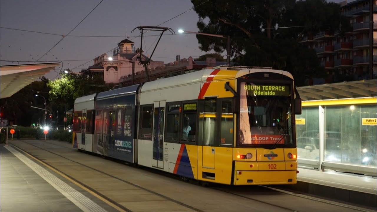 102 - Bombardier Flexity Classic Tram - Torrens Connect (Adelaide Metro)