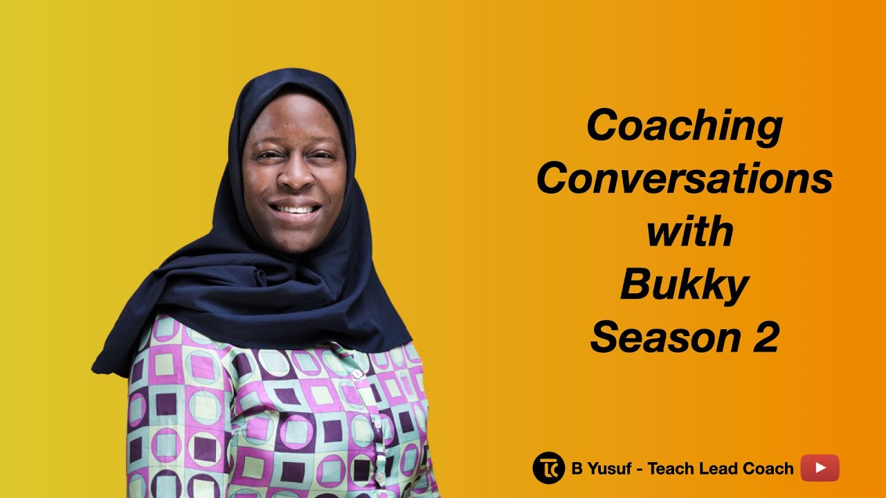 Season 2 Episode 1 Coaching conversations with Bukky and Peter Lee
